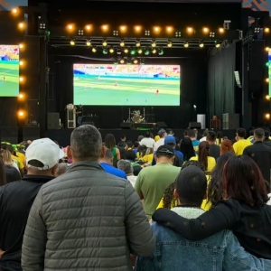 Jogo entre Brasil e Haiti será transmitido na Praça da Paz com programação gratuita