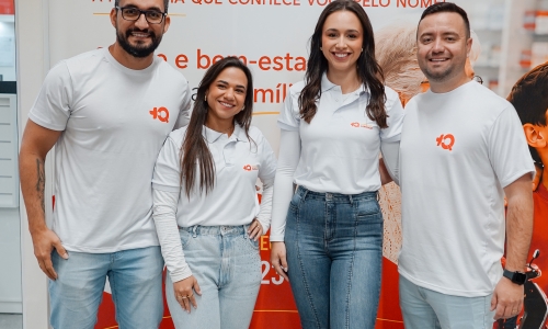FOTOS NO AR | Farmácia +Q Popular inaugura nova unidade em Tijucas com promoções para clientes