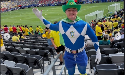 ASSISTA ▶️ | Torcedor catarinense viraliza nos Estados Unidos durante a Copa do Mundo