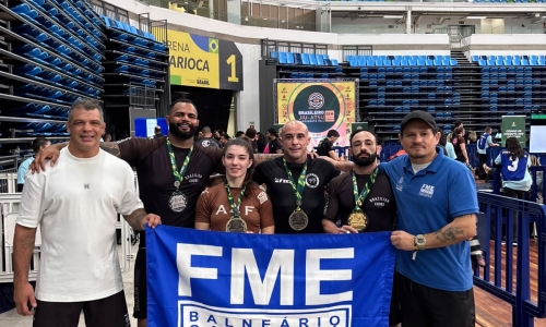 Atletas catarinenses acumulam sete medalhas em campeonatos de jiu-jitsu