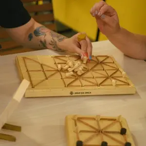 ASSISTA ▶️ | Encontros Brincantes leva jogos adaptados para pessoas com deficiência visual em Tijucas