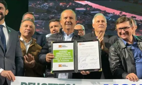 VÍDEO ▶️ | Licença Ambiental para construção de molhes em Tijucas é entregue e marca avanço histórico para a cidade