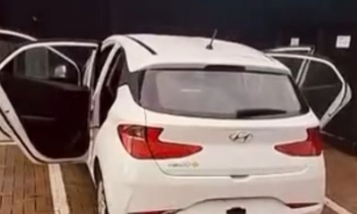 Carro roubado em Itapema é encontrado em Porto Belo após denúncia de funcionários