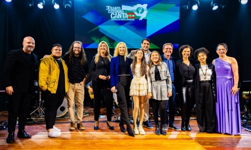 ASSISTA ▶️ | Festival de Música Brasileira tem primeira seletiva em Tijucas; representante do município está entre as classificadas