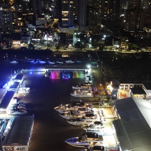 Stand de bairro cidade de Tijucas é destaque em maior evento náutico do sul do Brasil