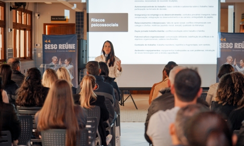 VEJA AS FOTOS | Sesc realiza evento sobre o futuro do trabalho e reúne lideranças em Tijucas 