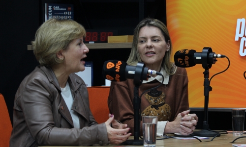 Schirley e Viviane apresentam a FECASB no Podcast Vip