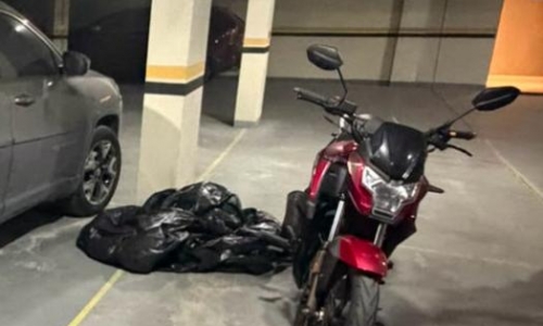Moto furtada é localizada em vaga de garagem de condomínio em Itapema