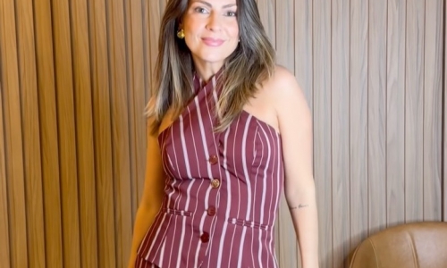 Influenciadora de Tijucas disputa vaga em campanha de moda da Havan na Itália