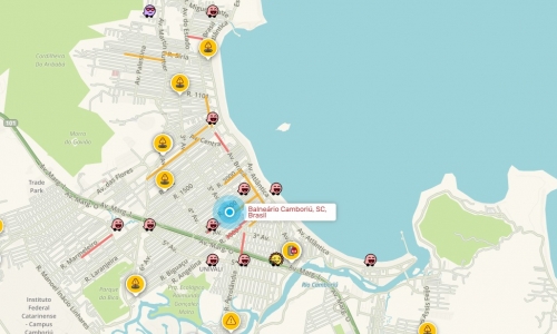 Fraude no Waze usa buracos falsos para enganar motoristas de Balneário Camboriú