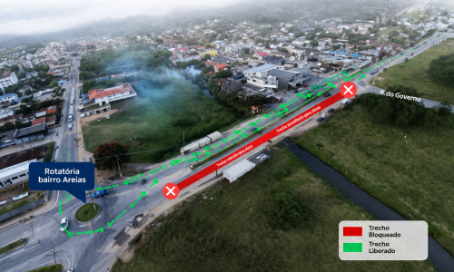 Avenida José Manoel Reis, em Tijucas, terá trecho interditado para obra de drenagem