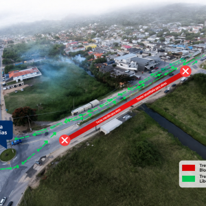 Avenida José Manoel Reis, em Tijucas, terá trecho interditado para obra de drenagem