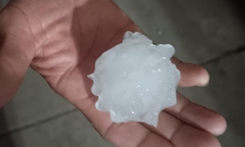 VEJA ▶️ | Chuvas preocupam a região; em algumas cidades houve registro de granizo