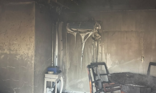 Vizinhos evitam tragédia ao conter chamas em kitnet antes da chegada dos bombeiros