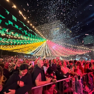 Festa solidária e shows movimentam Itapema com público de 25 mil no sábado