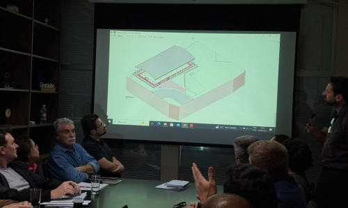 Nova quadra coberta será entregue em até três meses em Porto Belo