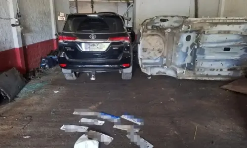 Carro de Itapema é encontrado em desmanche clandestino em Gaspar