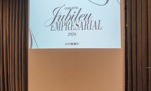 VOCÊ VIU? Fotos no ar do coquetel de apresentação dos Jubilados 2026 na Acit/Cdl