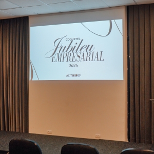 VOCÊ VIU? Fotos no ar do coquetel de apresentação dos Jubilados 2026 na Acit/Cdl