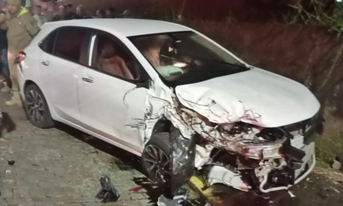 Acidente com múltiplos veículos leva motorista à prisão em Nova Trento