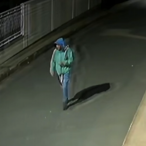 Suspeito encapuzado é flagrado por câmeras de segurança após furtar veículo