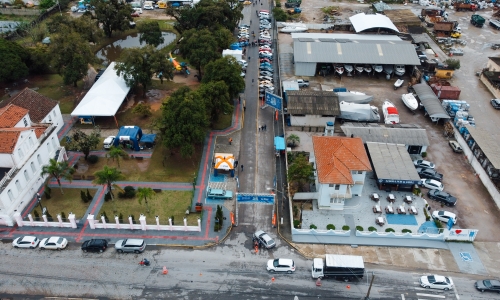 Chuva não impede sucesso do primeiro dia do 3º Encontro Antigos & Amigos em Tijucas