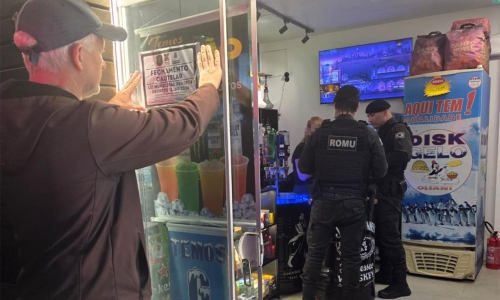 Duas conveniências são interditadas por perturbação do sossego durante o fim de semana