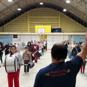 FANFARRA ▶️ | Escola intensifica preparação para o desfile de 7 de Setembro