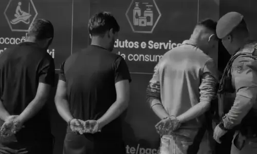 Trio envolvido em tentativa de sequestro é detido; homens negam saber o motivo da prisão
