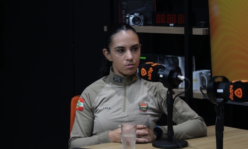 Podcast Vip recebe sargento Laila para falar sobre proteção às mulheres