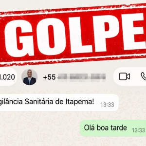 Golpistas usam nome da Vigilância Sanitária de Itapema para extorquir moradores