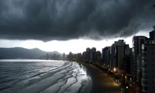 Risco alto de temporal com granizo e ventos fortes é confirmado para a região