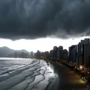 Risco alto de temporal com granizo e ventos fortes é confirmado para a região