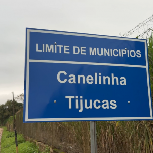 Sinalização nos limites de Tijucas vai indicar onde começa a responsabilidade da administração municipal