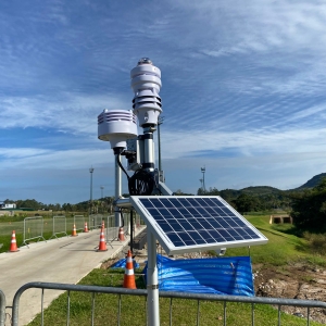 Tecnologia climática de ponta passa a integrar o monitoramento ambiental de Porto Belo