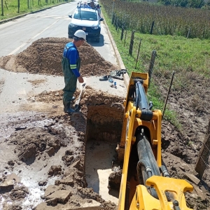 Reparo em rede prejudica o abastecimento de água do bairro Sertão de Santa Luzia nesta quarta-feira