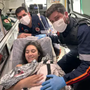SEM TEMPO! ▶️ | Mulher dá à luz em casa antes da chegada do Samu em Tijucas