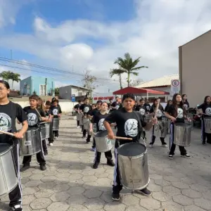 PERCUSSÃO ▶️ | Tijucas BUM está pronto para levar ritmo e energia ao Desfile Cívico