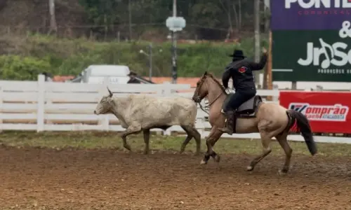 LAÇO ▶️ | Prova de Laço Comprido foi um dos destaques do rodeio em Canelinha