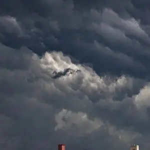 Ciclone extratropical coloca Tijucas e região em alerta nesta quinta e sexta