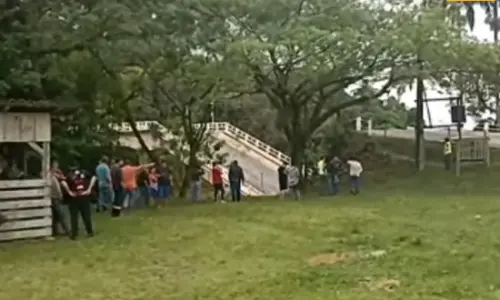 ÁREA ISOLADA 🚒 | Risco de novos desmoronamentos após aumento nas rachaduras gera alerta