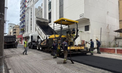 Obras de pavimentação e nivelamento irão bloquear via de Itapema nesta quarta