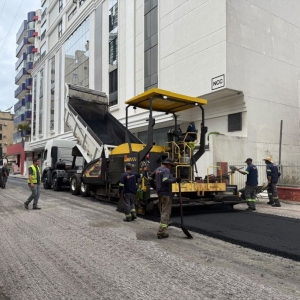 Obras de pavimentação e nivelamento irão bloquear via de Itapema nesta quarta