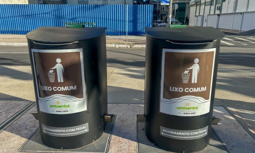 Instalação de lixeiras subterrâneas marca nova fase da reurbanização em praia de BC