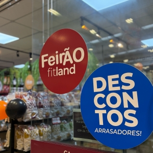 Mega Feirão Fitland chega com descontos de até 50% em suplementos e produtos a granel