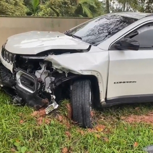 ACIDENTE GRAVE 🚨 | Idoso fica em estado grave após batida na SC-410 e precisa ser transferido para Florianópolis