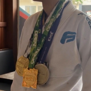 ESPORTE ▶️ | Atleta de Tijucas conquista ouro no Curitiba Spring Open de Jiu-Jítsu