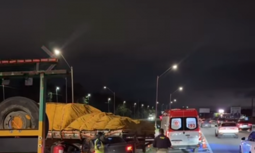 ACIDENTE | Grave colisão na BR-101 deixa motorista ferido em Porto Belo