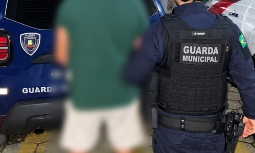 Procurado por receptação qualificada é detido pela Guarda Municipal de Porto Belo