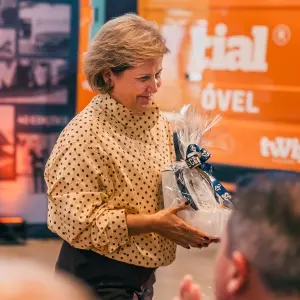 VEJA ▶️ | Shirley Booz destaca importância da SC Trade Show para a indústria calçadista